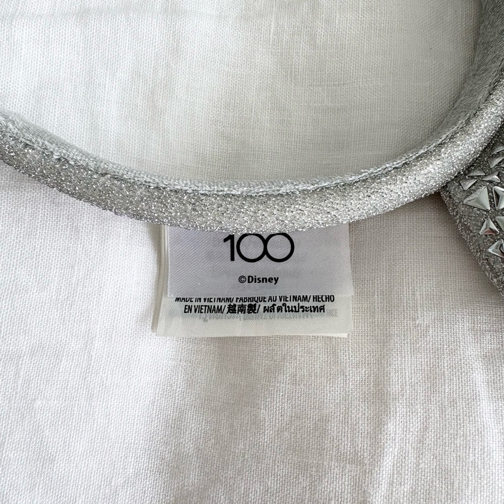 Disney 100th Anniversary Silver and Purple Ears - Picture 3 of 3